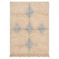 Neutral Starfall Moroccan Shag Rug