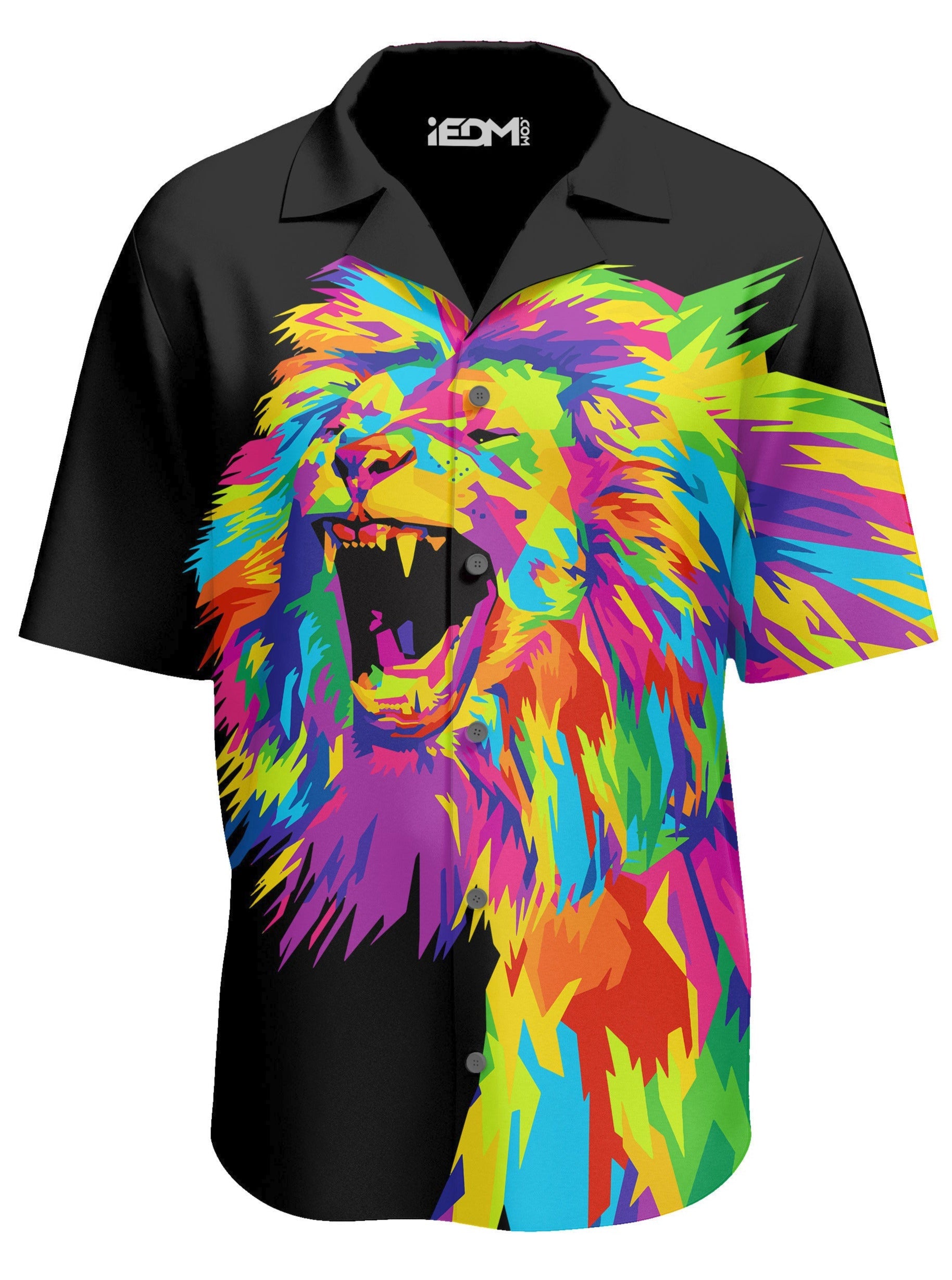 Psychedelic Lion Lounge Shirt