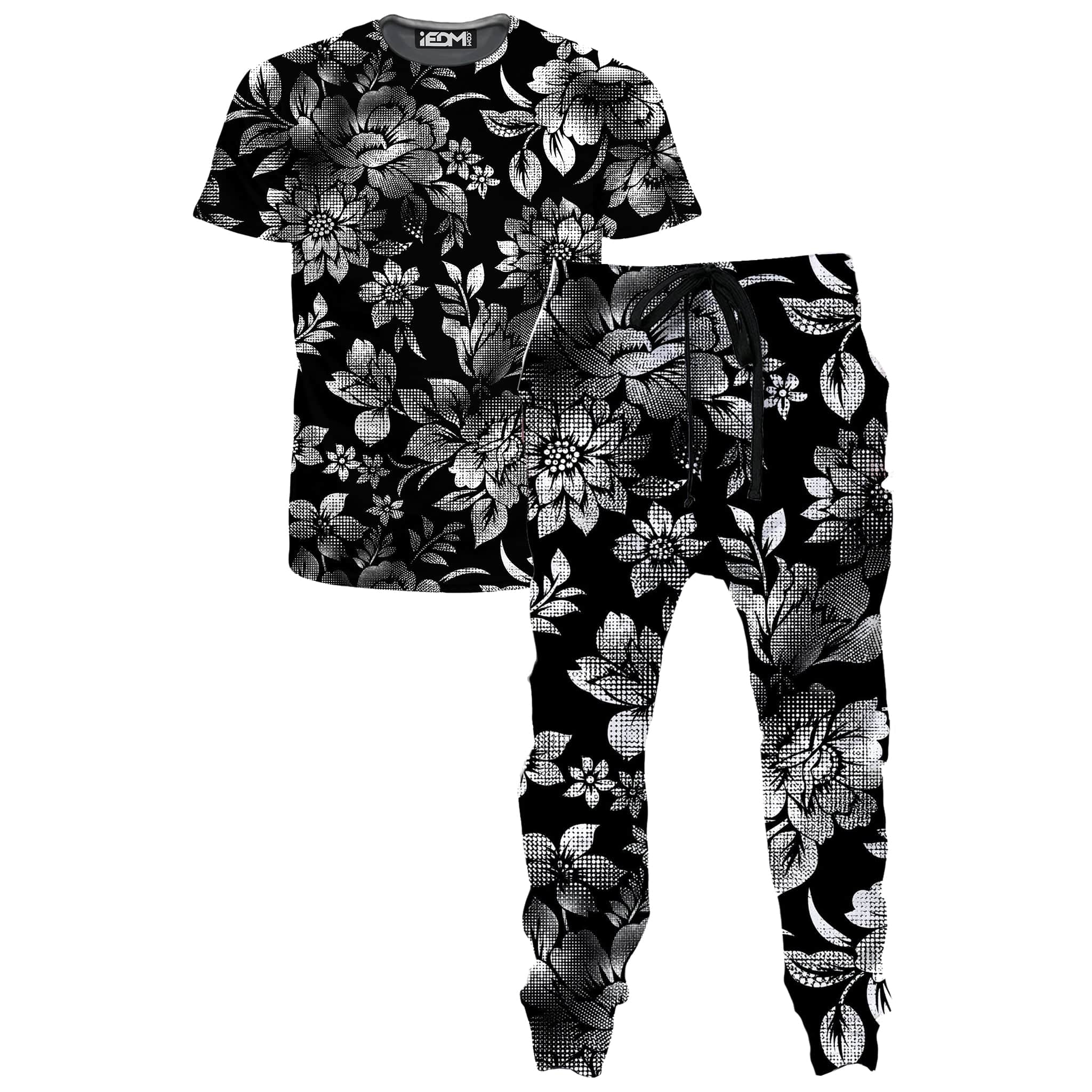 Nature's Candy B&W T-Shirt and Joggers Combo