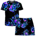 Midnight Garden T-Shirt and Shorts Combo