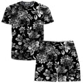 Nature's Candy B&W T-Shirt and Shorts Combo