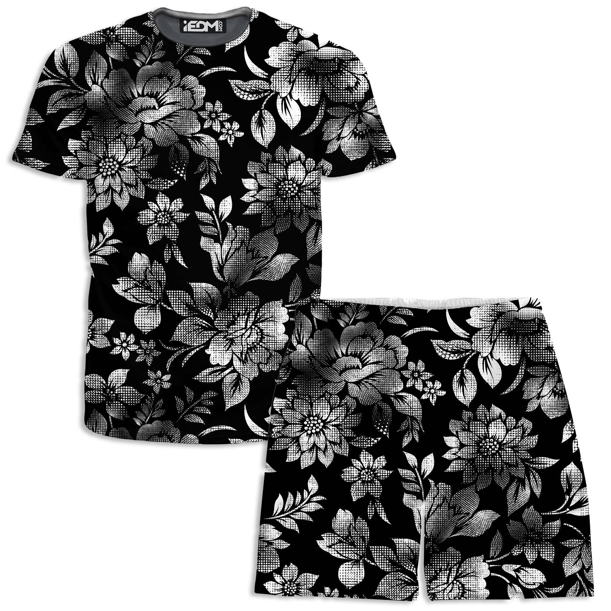 Nature's Candy B&W T-Shirt and Shorts Combo