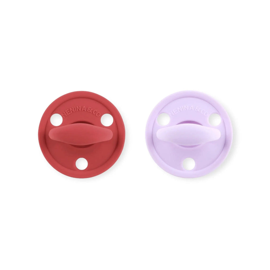 Nuevo Pack 2 Chupetes DIAMOND FS Tetina Fisiológica | Silicona Orgánica Nenina & Co