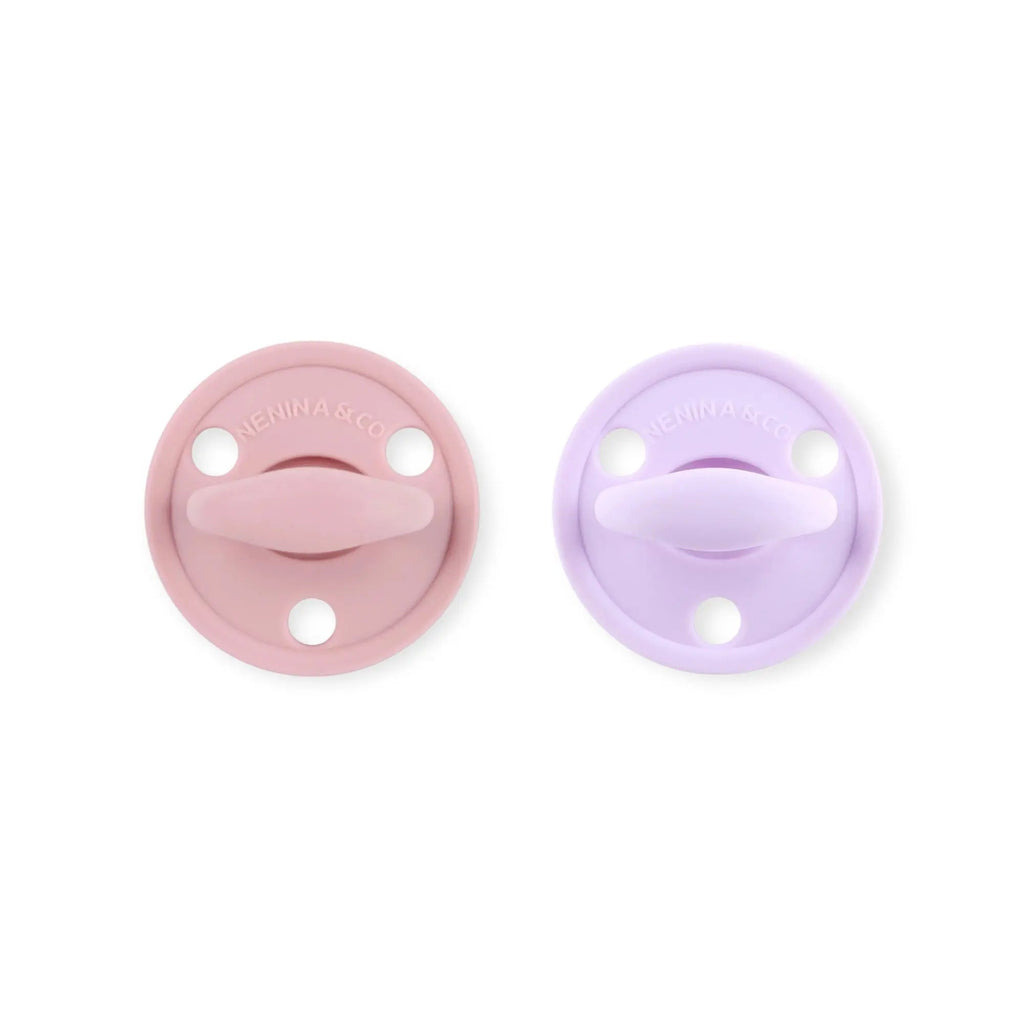 Nuevo Pack 2 Chupetes DIAMOND FS Tetina Fisiológica | Silicona Orgánica Nenina & Co