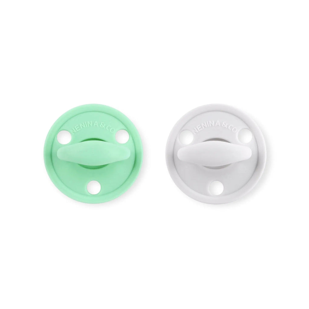 Nuevo Pack 2 Chupetes DIAMOND FS Tetina Fisiológica | Silicona Orgánica Nenina & Co