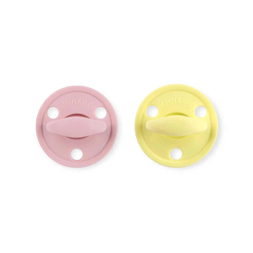 Nuevo Pack 2 Chupetes DIAMOND FS Tetina Fisiológica | Silicona Orgánica Nenina & Co