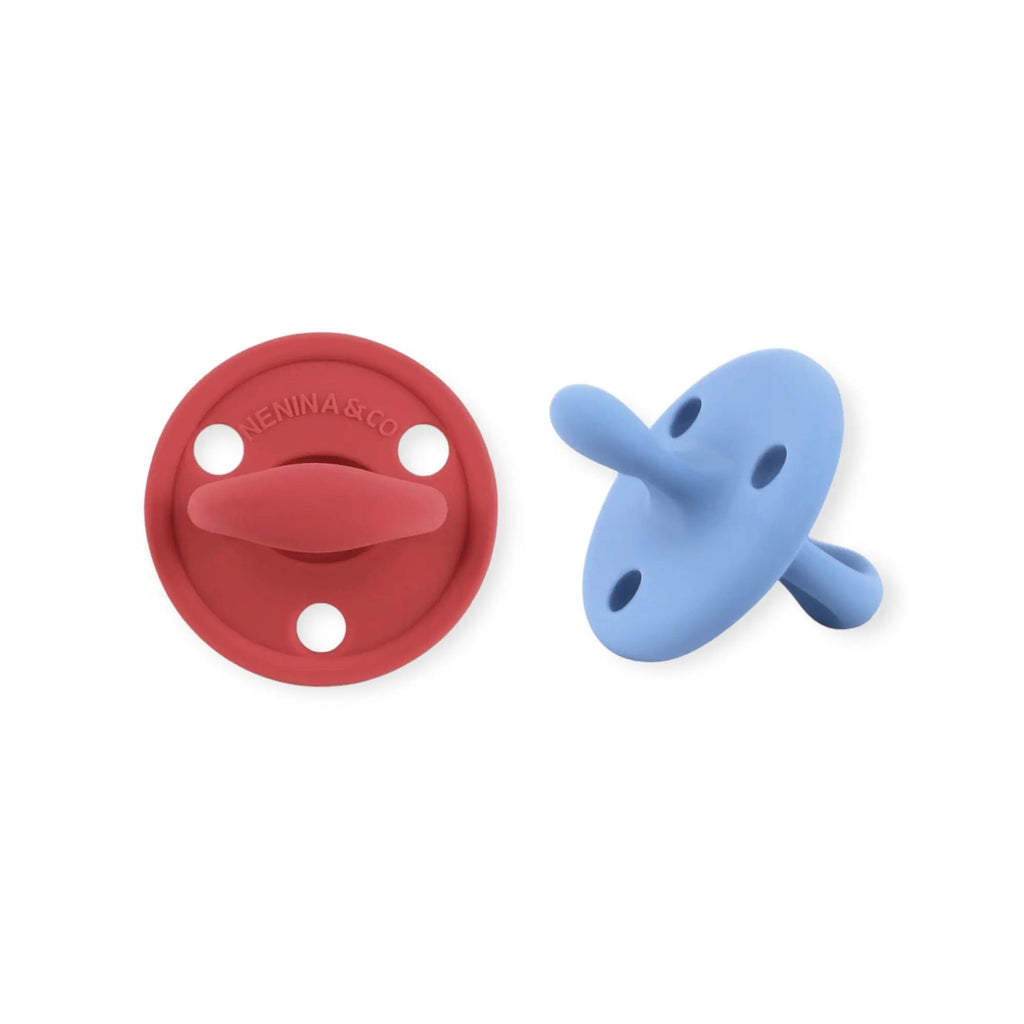 Nuevo Pack 2 Chupetes DIAMOND FS Tetina Fisiológica | Silicona Orgánica Nenina & Co