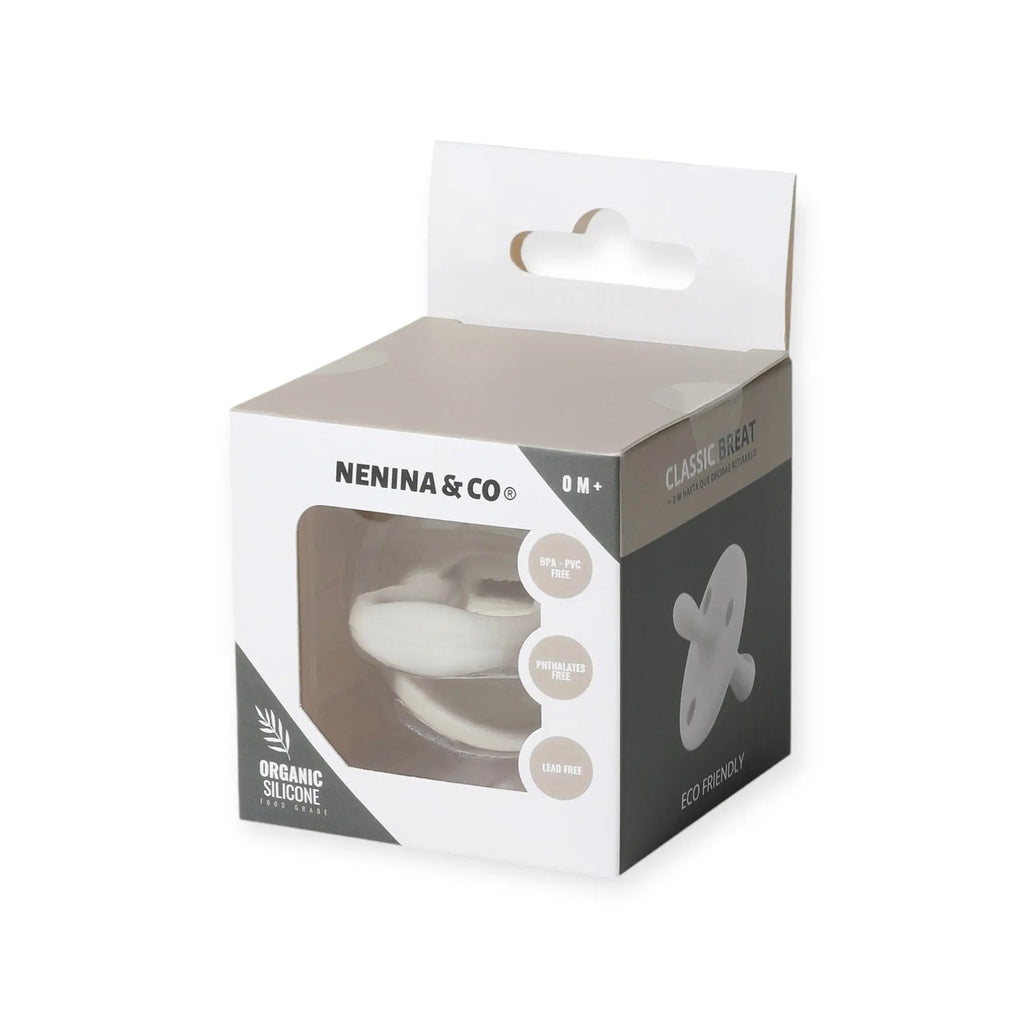Nuevo Pack 2 Chupetes DIAMOND FS Tetina Fisiológica | Silicona Orgánica Nenina & Co