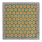 Multi Color Square Silk Scarf Nur
