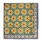 Multi Color Square Silk Scarf Nur