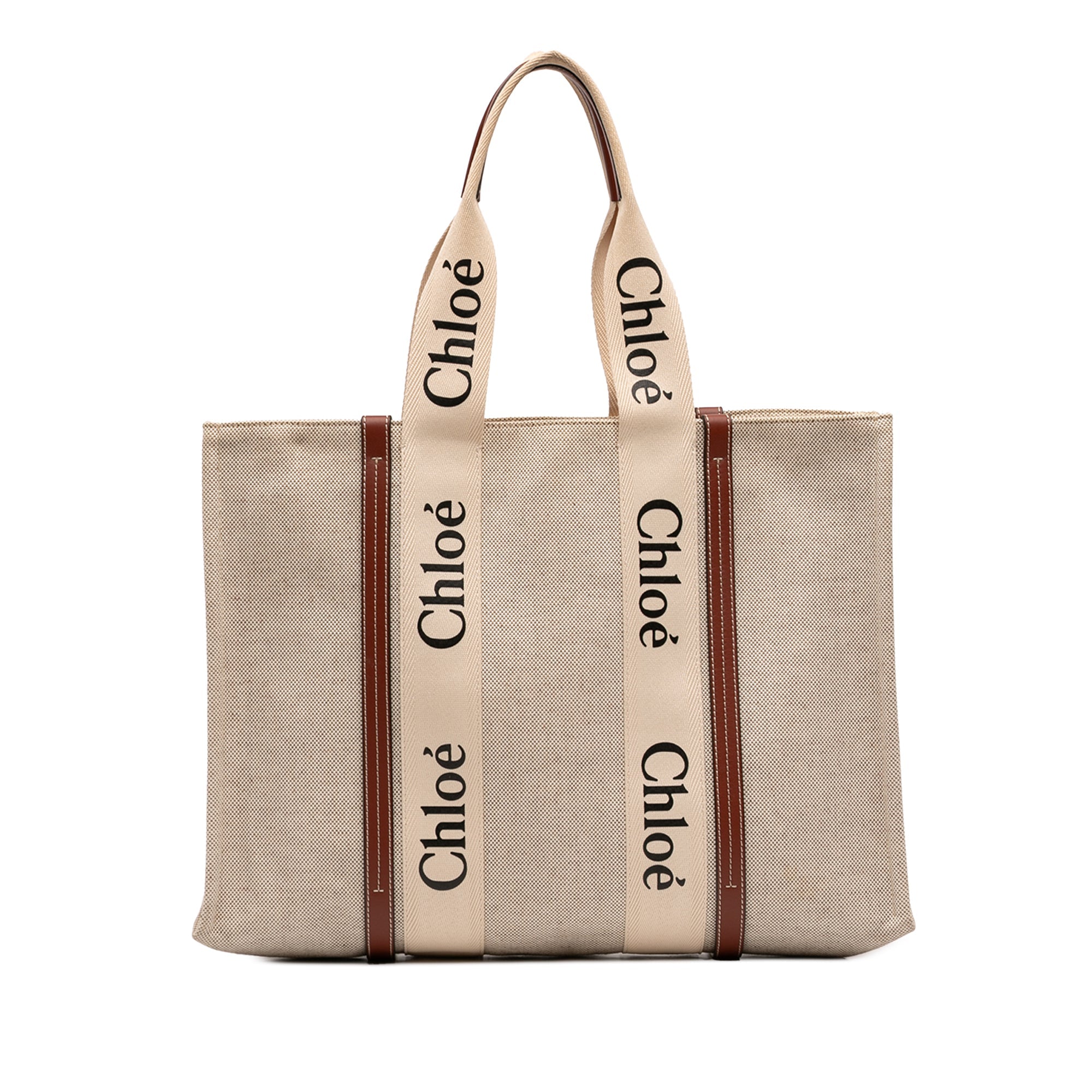 Large Canvas Woody Tote