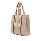Large Canvas Woody Tote