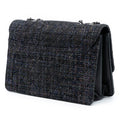 Large Quilted Tweed Beauty Lock Flap