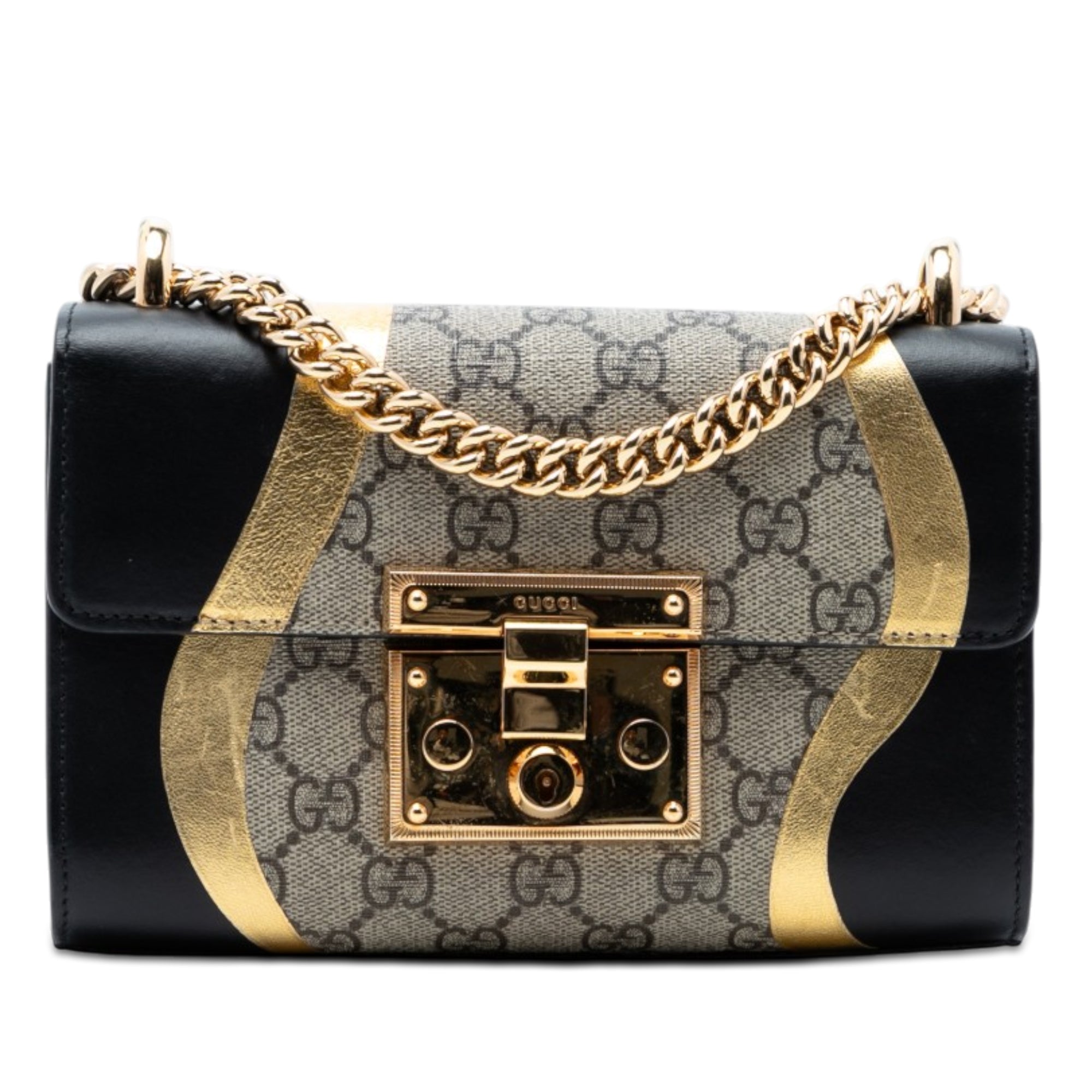 Small GG Supreme Osiride Padlock Crossbody