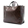Fila Zucca Coated Canvas Logo Mania Shopper Tote