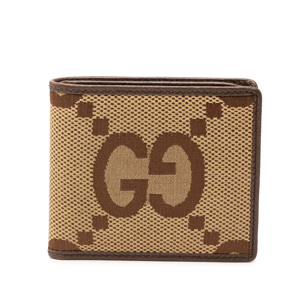 Jumbo GG Canvas Bifold Small Wallet