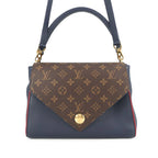 Monogram Double V Satchel