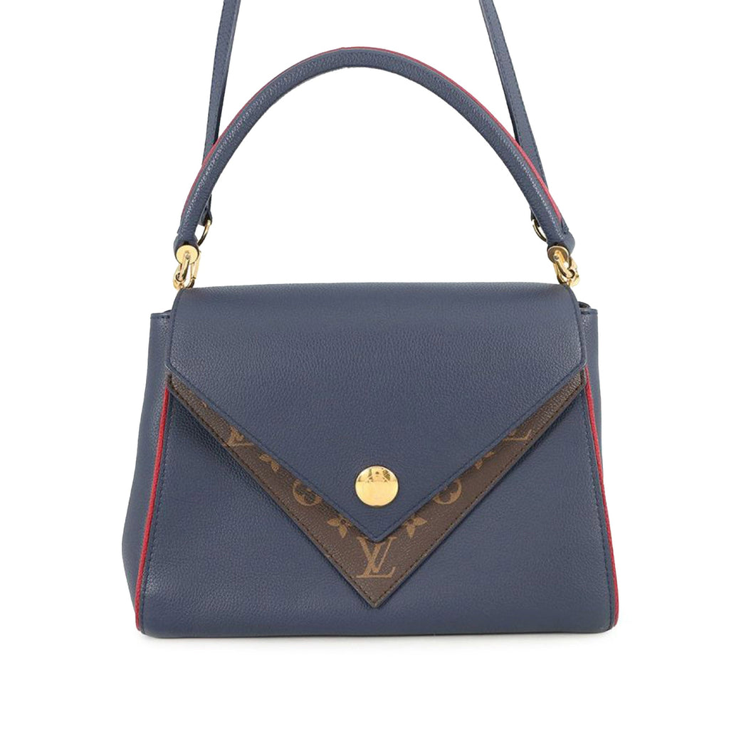 Monogram Double V Satchel