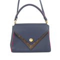 Monogram Double V Satchel