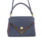 Monogram Double V Satchel