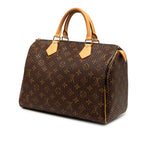 Monogram Perforated Speedy 30