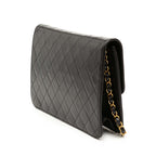 Medium CC Quilted Lambskin Single Flap