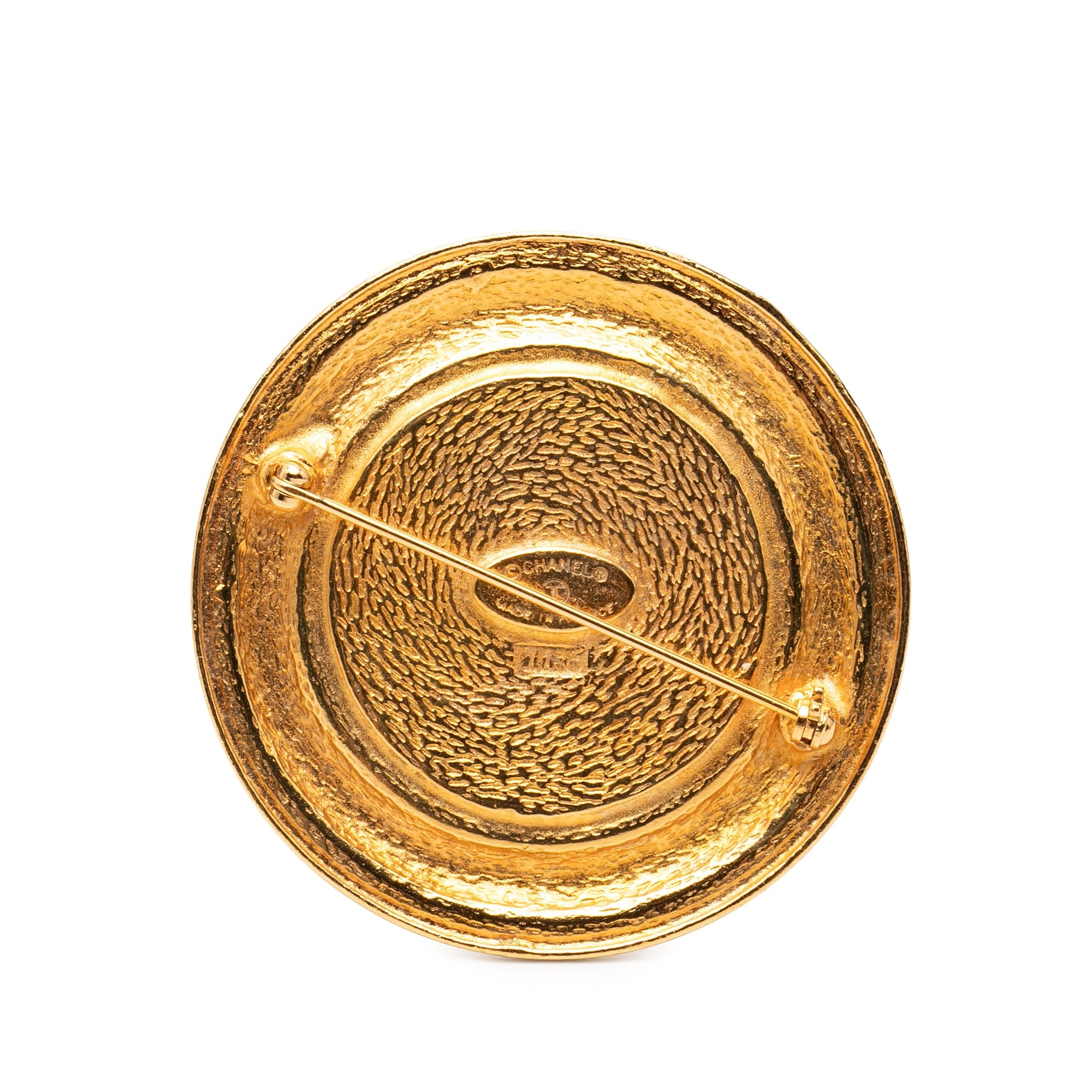 Gold Plated 31 Rue Cambon Brooch