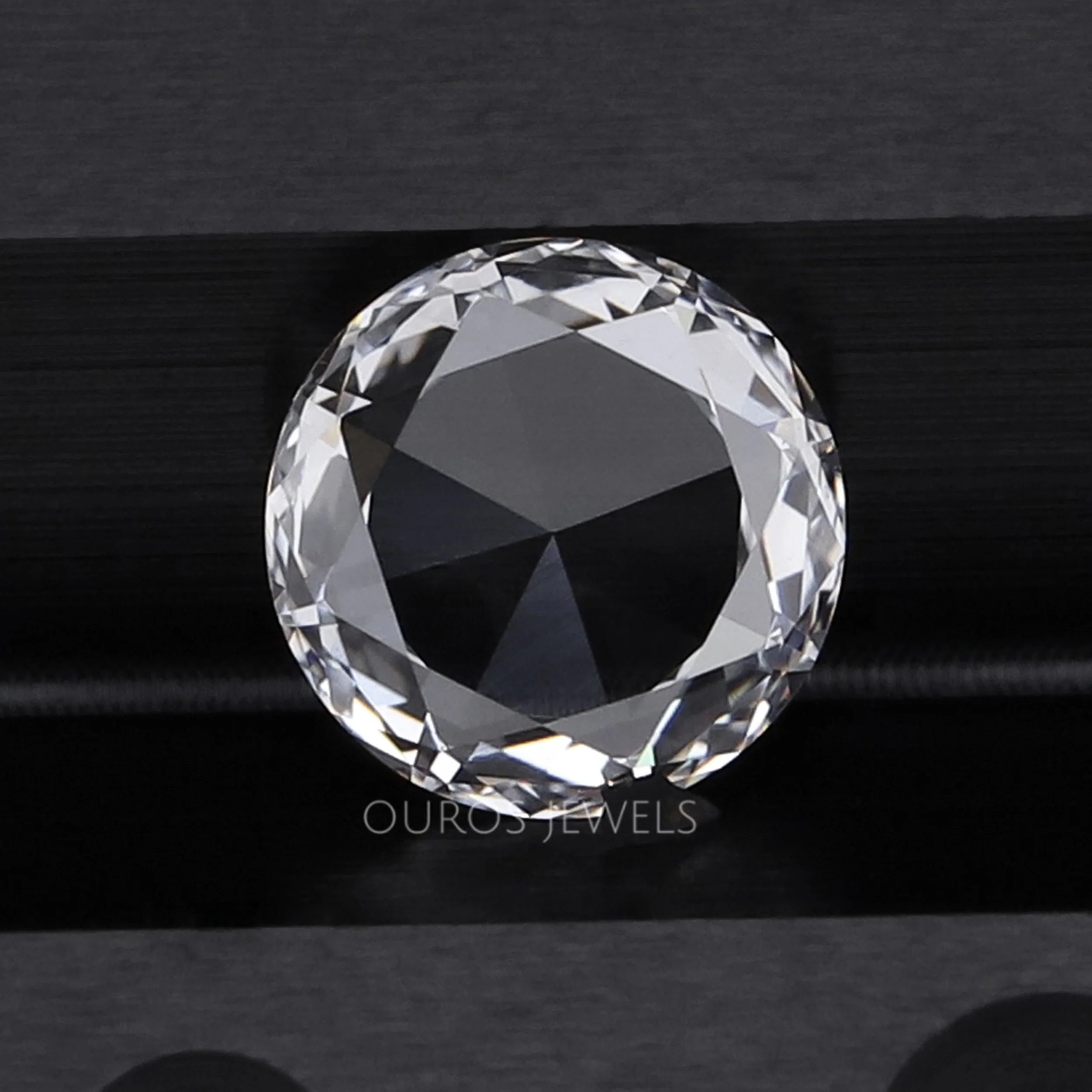 Rose Cut Round Lab Loose Diamond