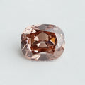 Fancy Pinkish Brown Cushion Cut Lab Diamond