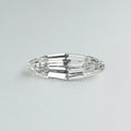 2.83 Carat Long Oval Cut Lab Diamond