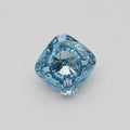 5.00 Carat  Blue Cushion Cut Lab Diamond