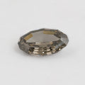 5.20 Carat Grey Oval Step Cut Diamond