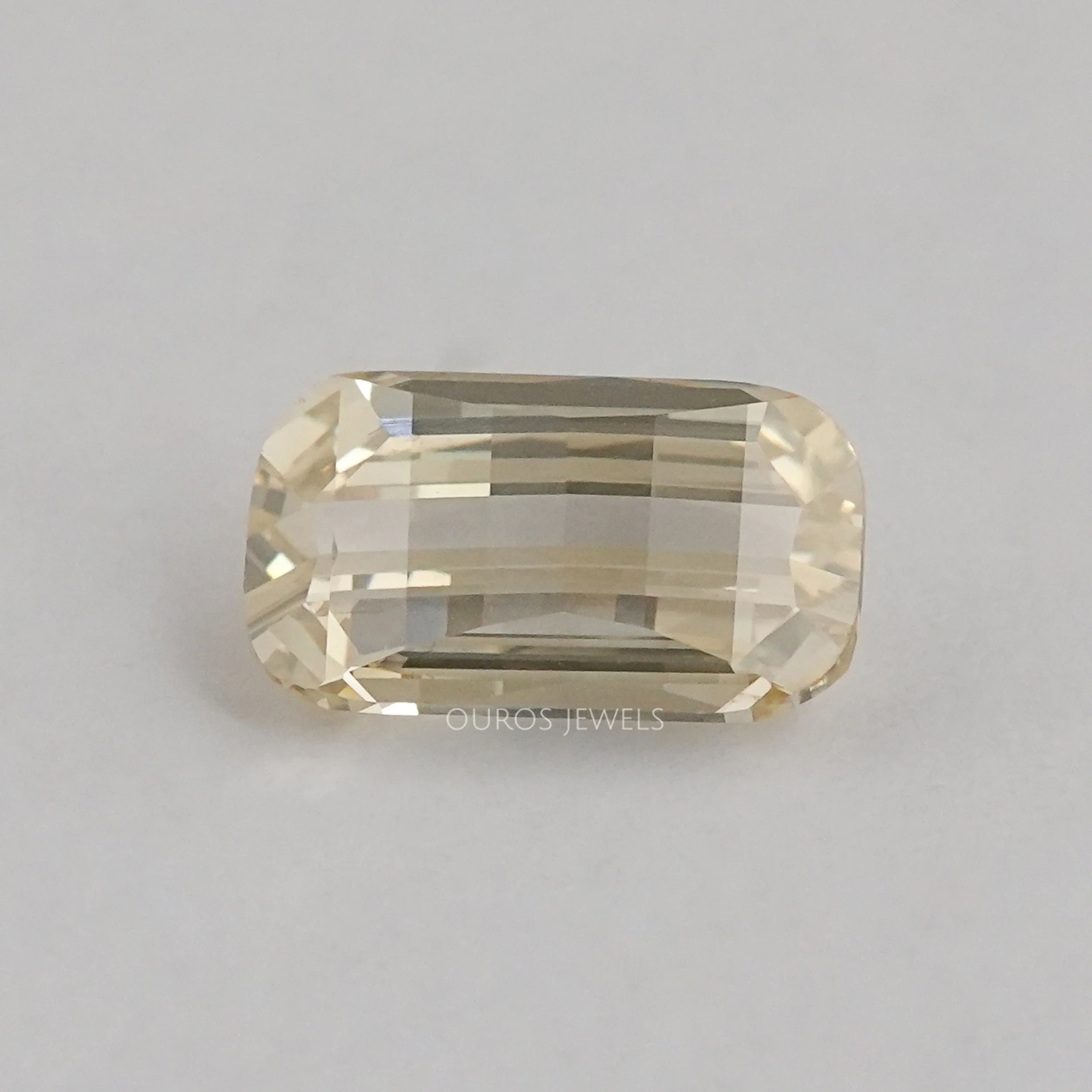 Yellow Modified Cut Lab Grown Diamond