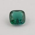 Dark Green Zambian Cushion Cut Gemstone