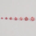 Fancy Pink Round Cut Lab Diamond Loose