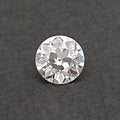 Flower Pattern Old European Round Cut Diamond