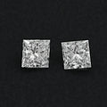 Princess Cut Lab Grown Diamond Pair