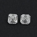 Asscher Cut Loose Lab Diamond Pair