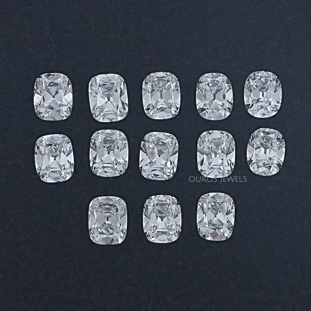 Old Mine Cushion Cut Lab Grown Diamond
