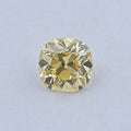 Yellow Old Mine Cushion Cut Loose Lab-Diamond