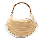 Raffia Peggy Bamboo Hobo