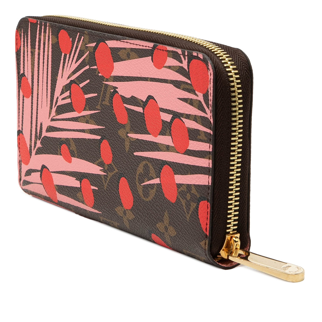Monogram Jungle Dots Zippy Wallet