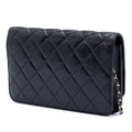 Quilted Lambskin Golden Class Wallet On Chain