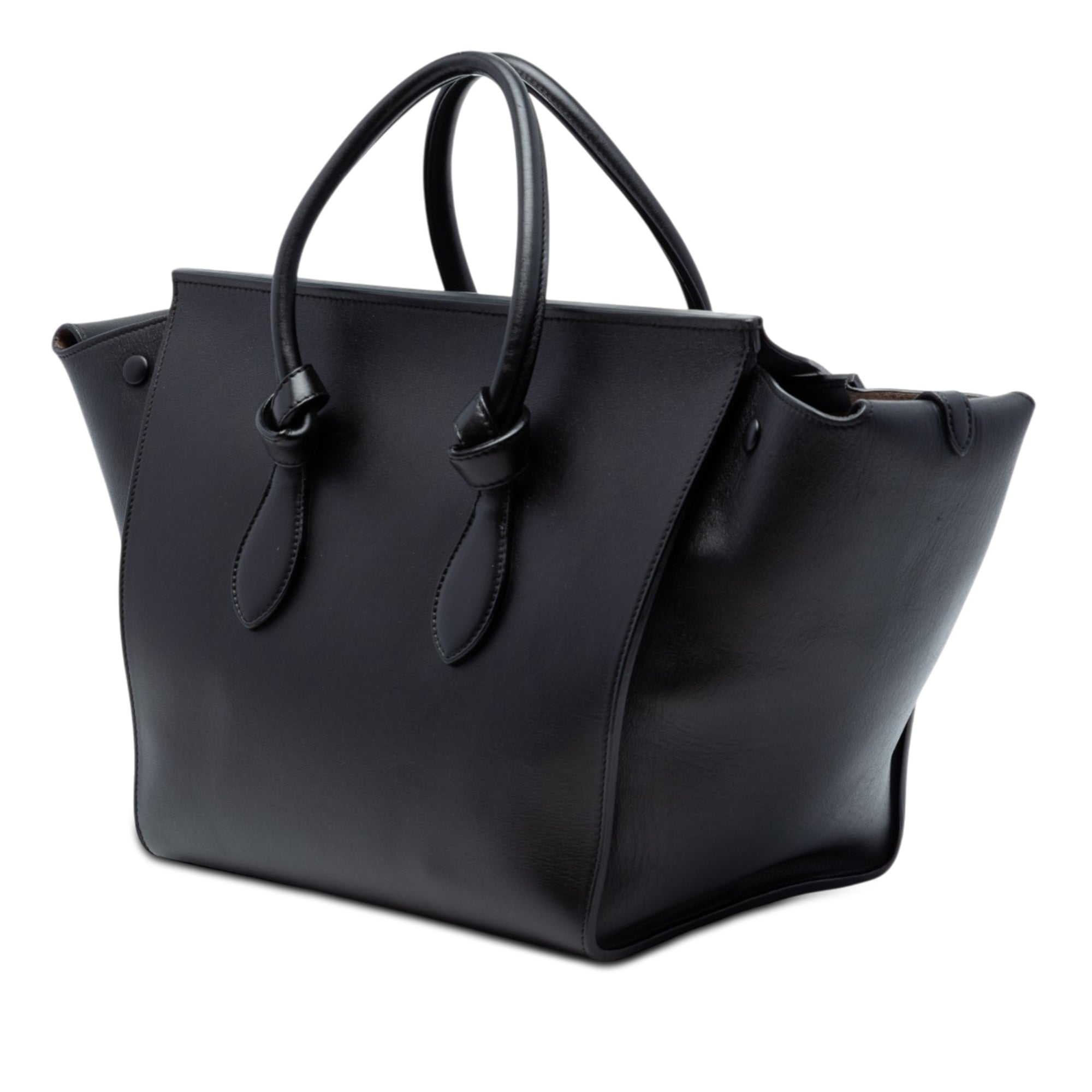 Medium Smooth Calfskin Tie Knot Tote