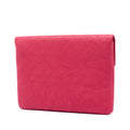 Paris Cuba Quilted Caviar Thread Around Envelope Clutch