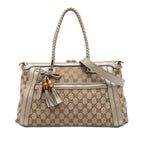GG Canvas Bella Satchel