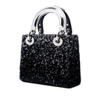 Mini Fabric Lame Lady Dior