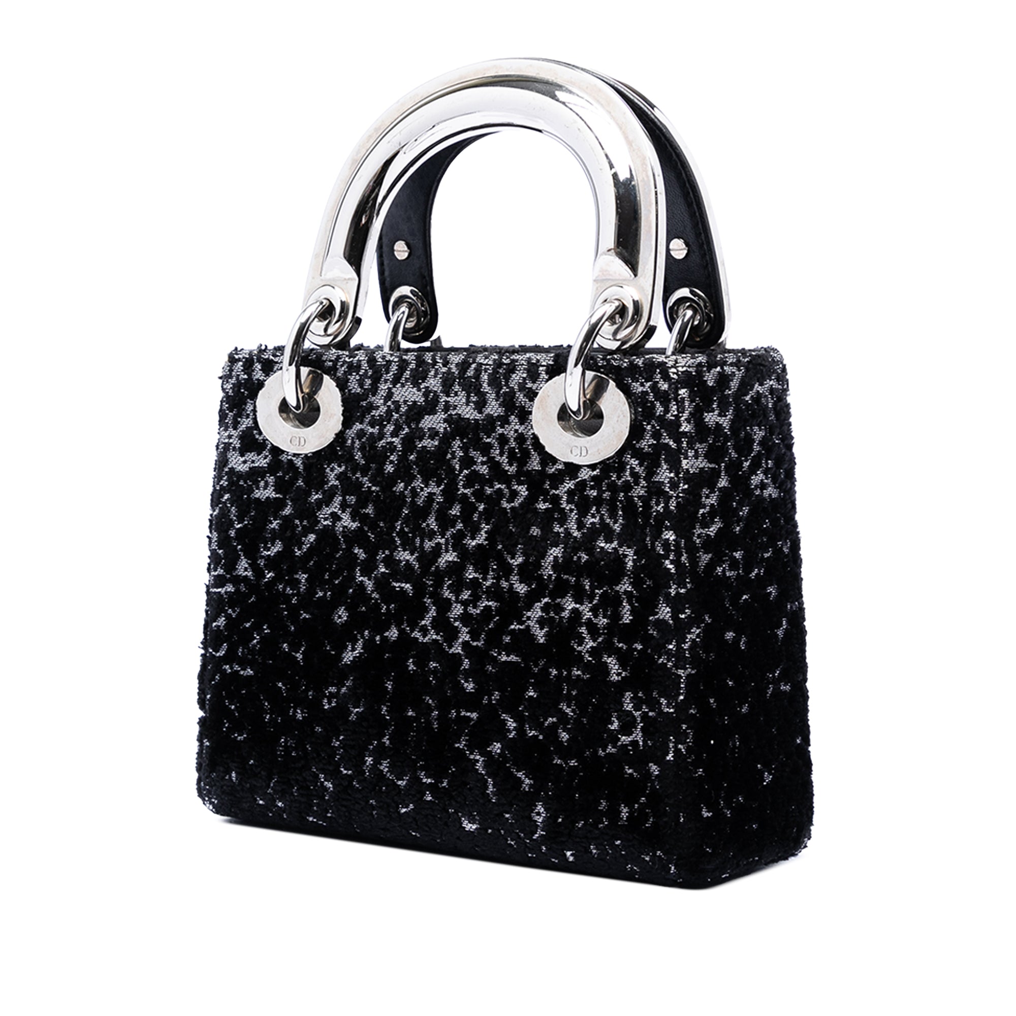 Mini Fabric Lame Lady Dior
