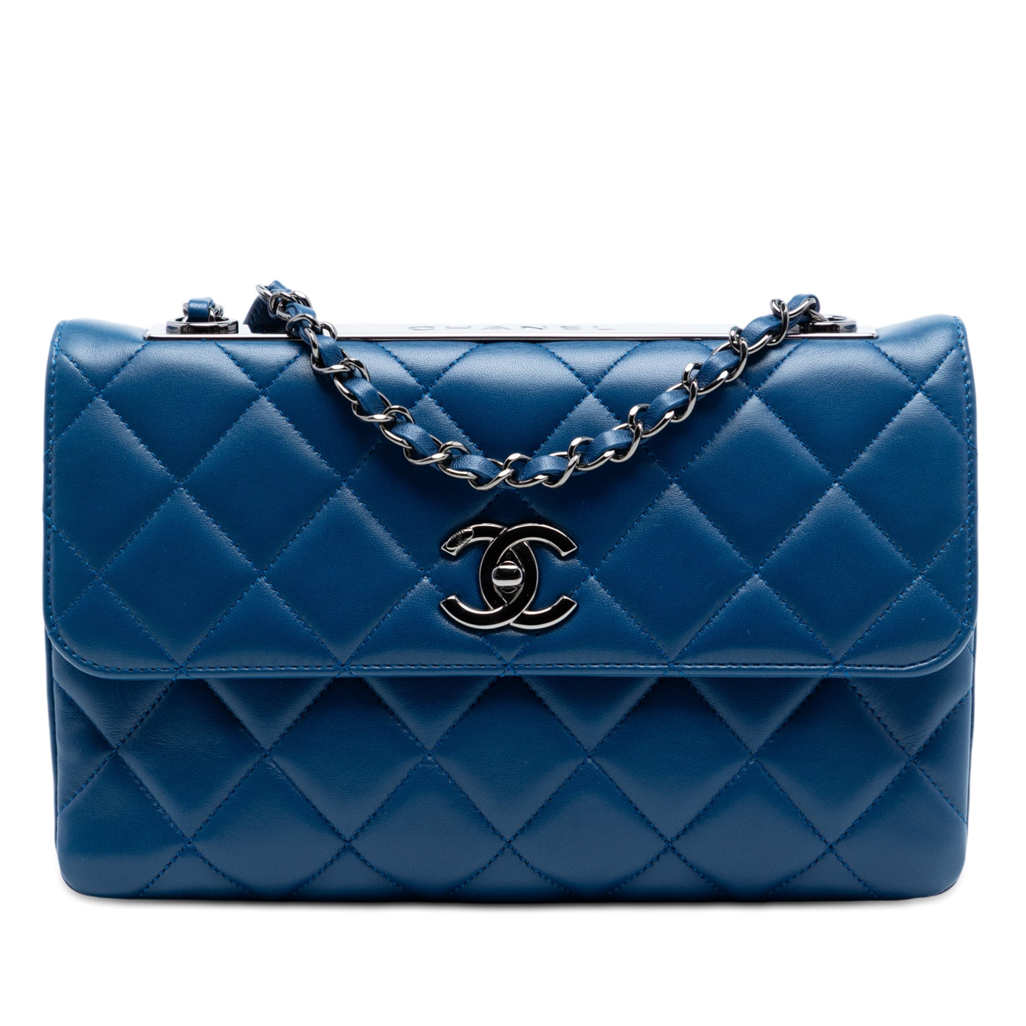 Medium Quilted Lambskin Trendy CC Flap