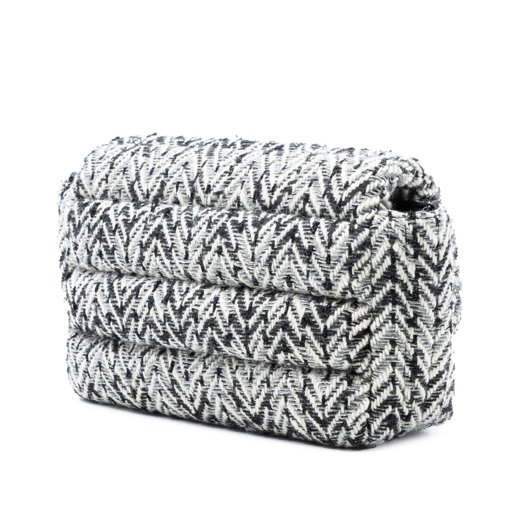 CC Herringbone Tweed Flap